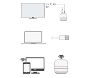 UNITEK Bezprzewodowy nadajnik i odbiornik HDMI zasięg do 50m - 1283940 - zdjęcie 3